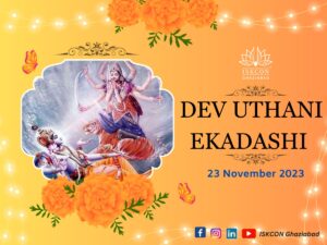 Utthana Ekadashi, in this picture, dev uthani ekadashi has been shown